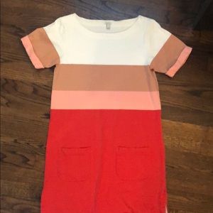 J.Crew short sleeved cotton dress